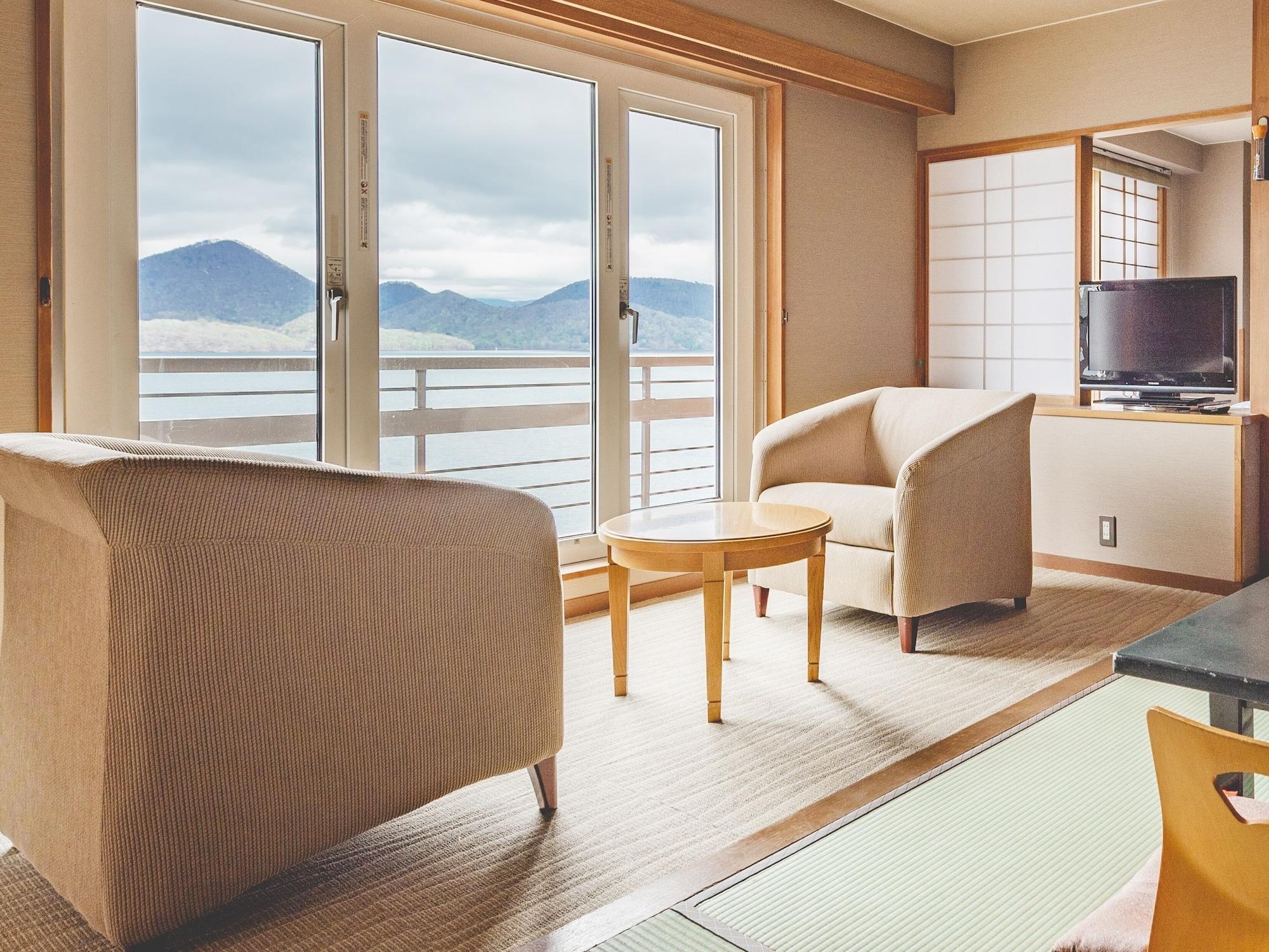 Toyako Manseikaku Hotel Lakeside Terrace Exteriér fotografie